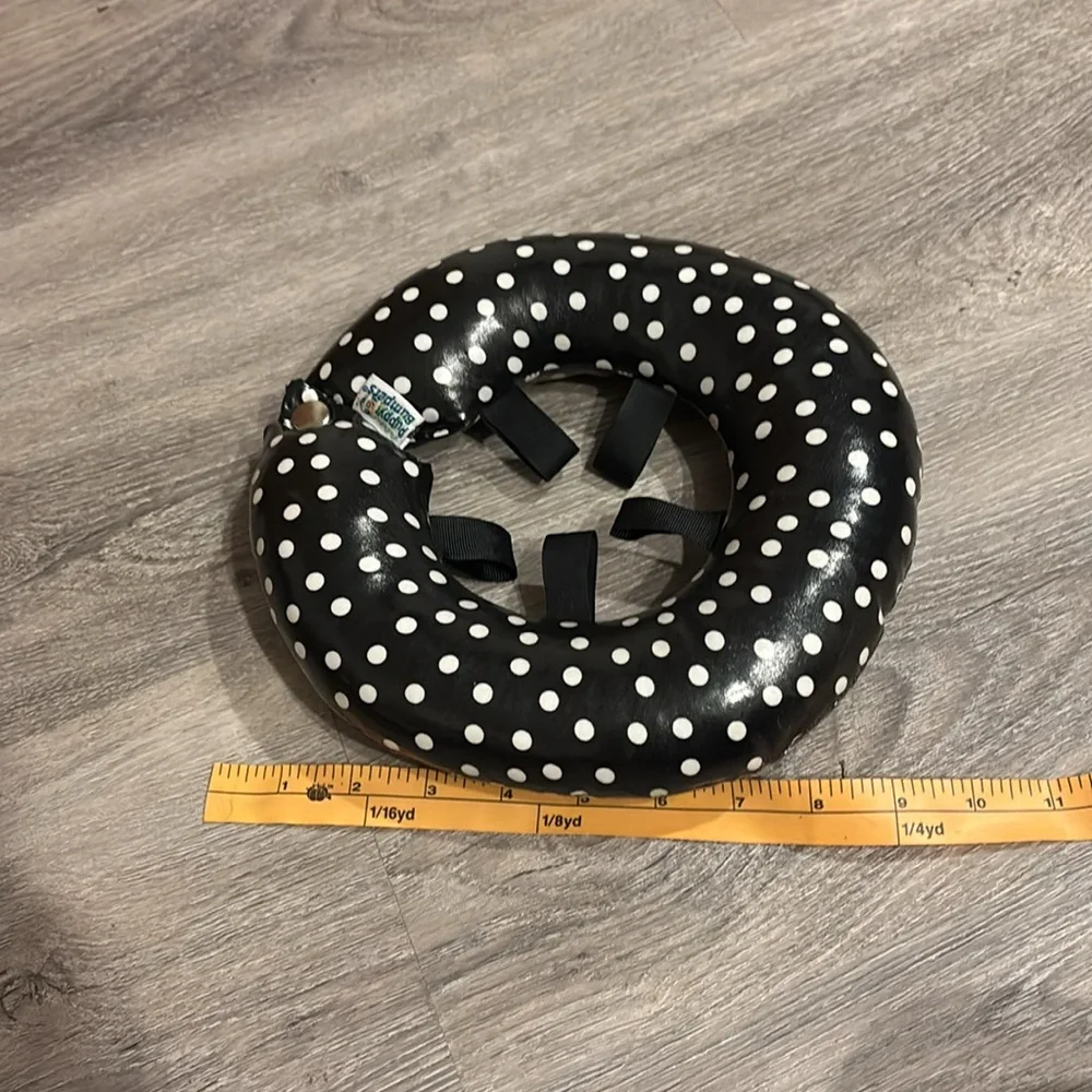 Polka Dot Dog Bumper Collar - Picture 4 of 5